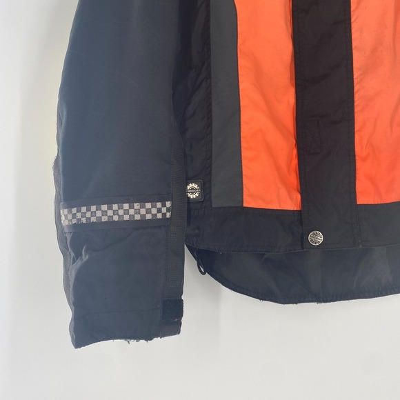 Ski-Doo X-Team Racing Shell Snowmobile Jacket ROTAX Sno Gear Yellow Orange M - Picture 5 of 16